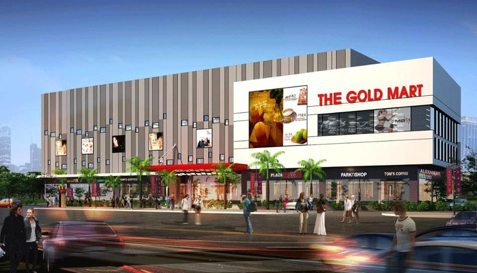rạp chiếu phim the gold đồng xoài bên trong siêu thị the gold